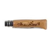 Nóż Opinel 8 inox dąb seria Animal - zając Nóż Opinel 8 inox dąb seria Animal - zając