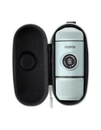 Ekspres do kawy Wacaco Nanopresso Arctic Blue z etui