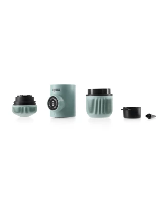 Ekspres do kawy Wacaco Nanopresso Arctic Blue z etui