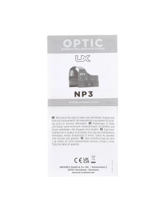 Kolimator Umarex Nano Point 3 6 MOA - precyzja w kompaktowym rozmiarze