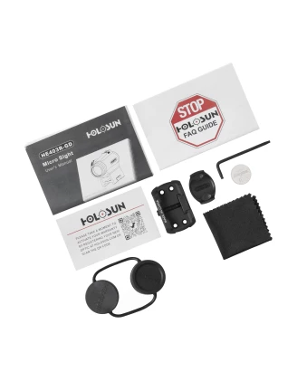 Kolimator Holosun HE403R-GD - złoty kropka, niski montaż - 60 znaków