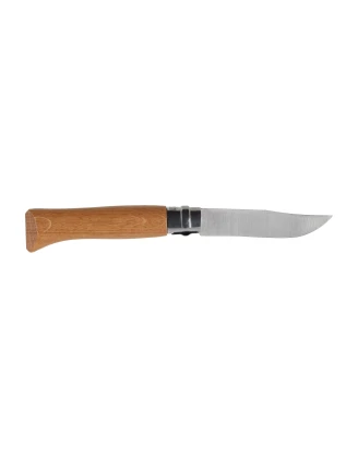 Nóż Opinel 8 inox dąb seria Animal - jeleń: Stylowy i funkcjonalny!