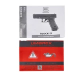 Pistolet wiatrówka Glock 17 blowback 4,5 mm BB CO2 Pistolet wiatrówka Glock 17 blowback 4,5 mm BB CO2