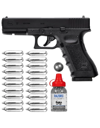 Wiatrówka Glock 17 - niewielki odrzut, duża precyzja