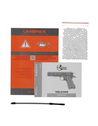 Replika pistolet ASG Combat Zone 19Eleven - doskonała precyzja w akcji!