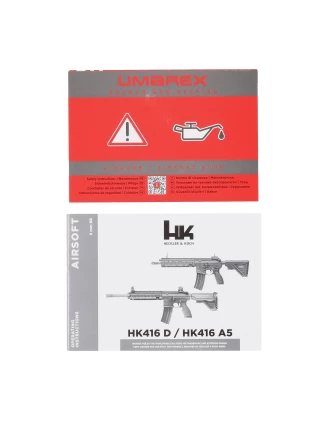 Replika karabinka ASG H&K HK416 A5 6mm - auto green gas!