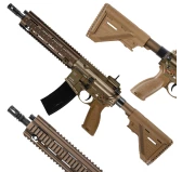 Replika karabinek ASG H&K Heckler&Koch HK416 A5 6 mm zielono-brązowa auto green gas Replika karabinek ASG H&K Heckler&Koch HK416 A5 6 mm zielono-brązowa auto green gas