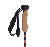 Kijki trekkingowe Alpinus Monte Rosa, granatowo-złote