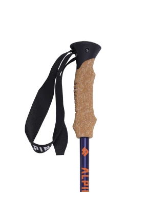 Kijki trekkingowe Alpinus Monte Rosa, granatowo-złote