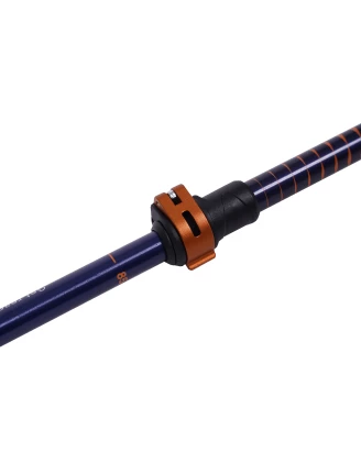 Kijki trekkingowe Alpinus Monte Rosa, granatowo-złote