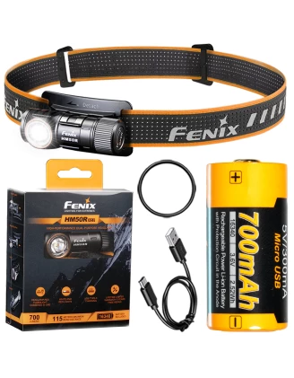 Nowa latarka czołówka Fenix HM50R V2.0 - ognisty blask na noc
