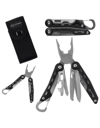 Multitool Azymut Turon z kaburą i karabińczykiem