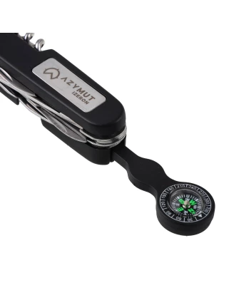 Scyzoryk Azymut Izeron czarny z kaburą