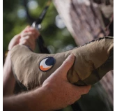 Hamak Ticket To The Moon dwuosobowy zielono-brązowy Hamak Ticket To The Moon dwuosobowy zielono-brązowy