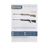 Wiatrówka Diana 34 EMS Classic drewno 4,5 mm Wiatrówka Diana 34 EMS Classic drewno 4,5 mm