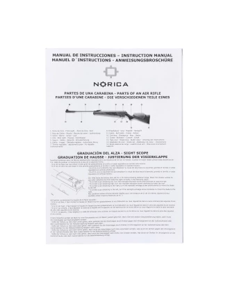 Wiatrówka Norica Omnia ZRS 4,5 mm - mocna broń pneumatyczna!