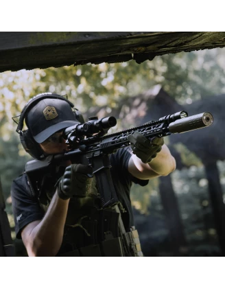Tłumik TBO.9650_3-M26X1,5 Tactinox QD - 5.56 - L- M26x1,5 piaskowy