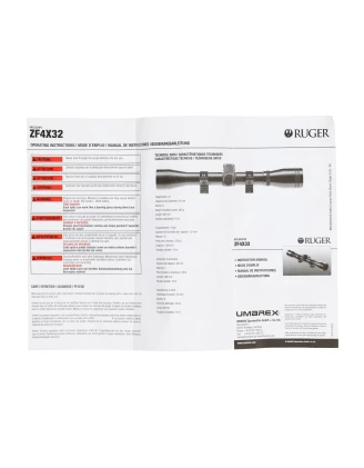 Wiatrówka Ruger Air Scout Rancher Kit 4,5 mm - mocna i precyzyjna wiatrówka długiego zasięgu!