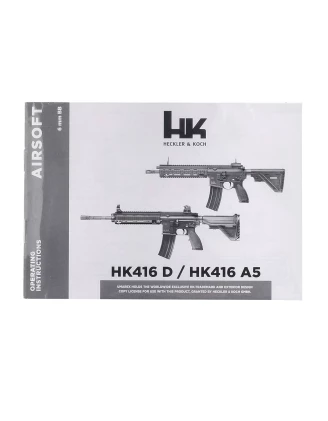 Replika karabinka ASG H&K HK416 A5 6mm auto green gas - niesamowita jakość!