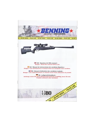 Wiatrówka Black Ops Benning 5,5 mm - potężne narzędzie pneumatyczne!