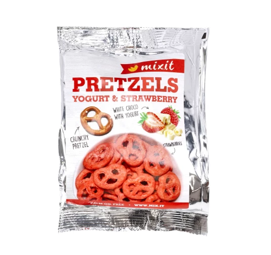 Precelki Mixit do kieszeni jogurt i truskawki 70 g