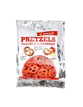 Precelki Mixit do kieszeni jogurt i truskawki 70 g