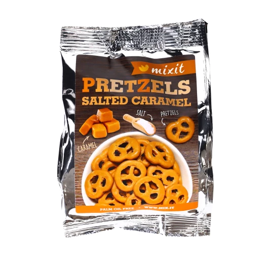 Precelki Mixit do kieszeni słony karmel 70 g