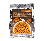 Precelki Mixit do kieszeni słony karmel 70 g Precelki Mixit do kieszeni słony karmel 70 g