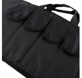 Pokrowiec Forsport na broń AR tactical 03 96cm, czarny, 4 kieszenie na magazynki