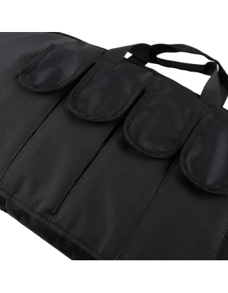 Pokrowiec Forsport na broń AR tactical 03 96cm, czarny, 4 kieszenie na magazynki