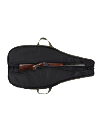 Pokrowiec Forsport na broń LPDK 12 1,25m, kolor oliwkowy, haft głowa jelenia czarna, biza oliwkowa