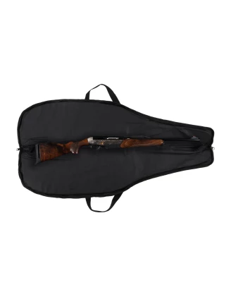 Pokrowiec Forsport na broń LPDK 14 1,25m, kolor czarny, haft VX, biza pomarańczowa