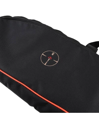 Pokrowiec Forsport na broń LPDK 14 1,25m, kolor czarny, haft VX, biza pomarańczowa