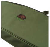 Pokrowiec Forsport na broń LPDK 15 1,25m, kolor oliwkowy, haft dzik w trawie, biza oliwkowa Pokrowiec Forsport na broń LPDK 15 1,25m, kolor oliwkowy, haft dzik w trawie, biza oliwkowa