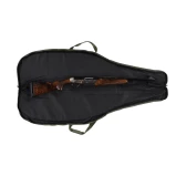 Pokrowiec Forsport na broń LPKAM 02 1,25m, kamuflaż, grzbiet oliv, haft głowa jelenia 2 beżowa, biza oliwkowa