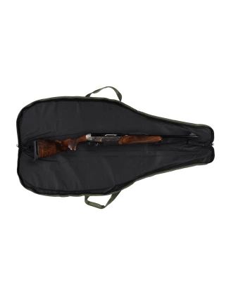 Pokrowiec Forsport na broń LPKAM 02 1,25m, kamuflaż, grzbiet oliv, haft głowa jelenia 2 beżowa, biza oliwkowa