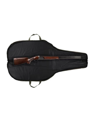 Pokrowiec Forsport na broń LPT9 03 1,44m termo+tłumik, kolor oliwkowy, haft głowa jelenia czarna, biza oliwkowa