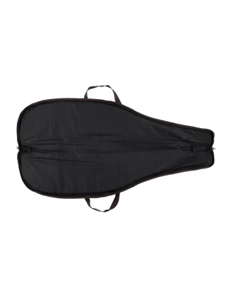 Pokrowiec Forsport na broń LPZKAM 08 1,25m, kam leśny/ zamsz brązowy, haft głowa jelenia beżowa, biza pomarańczowa