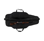 Pokrowiec Forsport na dwie jednostki broni G3 01 1,32m, kolor oliwkowy haft dzik w trawie