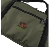 Pokrowiec Forsport na dwie jednostki broni G3 01 1,32m, kolor oliwkowy haft dzik w trawie