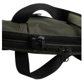 Pokrowiec Forsport na dwie jednostki broni G3 01 1,32m, kolor oliwkowy haft dzik w trawie