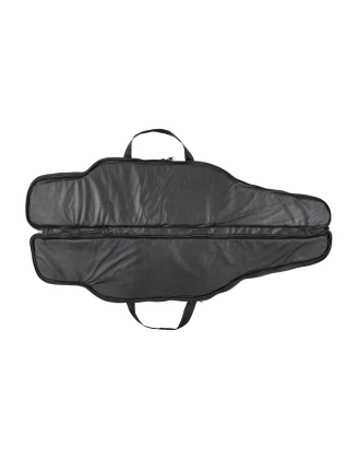 Pokrowiec Forsport na dwie jednostki broni G3 02 1.32m, kolor czarny haft tarcza duża beżowa