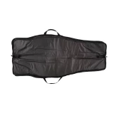 Pokrowiec Forsport na wiatrówkę WTX2 czarny 1,22, haft tarcza mała biała