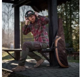 Pokrowiec na broń długą Forsport L2ZPLUS 01 125 cm zamsz brązowy Pokrowiec na broń długą Forsport L2ZPLUS 01 125 cm zamsz brązowy