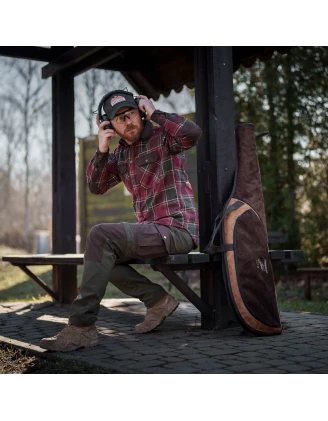 Pokrowiec na broń długą Forsport L2ZPLUS 01 125 cm zamsz brązowy