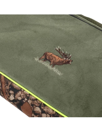 Pokrowiec na broń długą Forsport LPZKAM 03 125 cm zamsz kamuflaż leśny/ oliwkowy