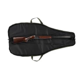 Pokrowiec na broń LPDK 18 1,25m, kolor oliwkowy, głowa byka beżowa, biza pomarańczowa