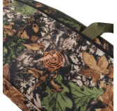 Pokrowiec na broń LPDK2KAM 04 1,25m, kolor kamuflaż leśny haft tarcza pomarńczowa