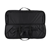 Pokrowiec na broń TACTICAL MAX02 dł. 1,05m h38, kolor czarny, haft celownik beżowy, na dwie jednostki Pokrowiec na broń TACTICAL MAX02 dł. 1,05m h38, kolor czarny, haft celownik beżowy, na dwie jednostki