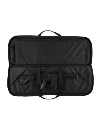 Pokrowiec na broń TACTICAL MAX02 dł. 1,05m h38, kolor czarny, haft celownik beżowy, na dwie jednostki